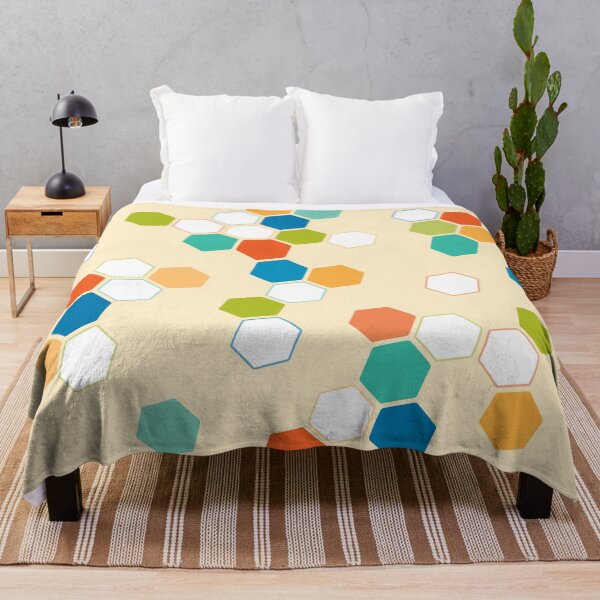 Item preview, Hexagons in Spring/Summer Colors designed and sold by Amy VanMeter.