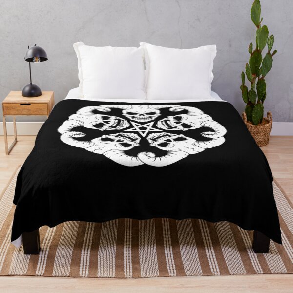 Item preview, Baphomet Gifts Women Lucifer Gift Men Skull 666 Pentagram designed and sold by DSWShirts.