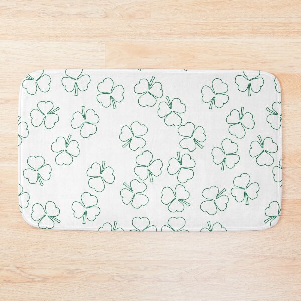 Item preview, Shamrocks Pattern Green Outline designed and sold by ellenhenry.