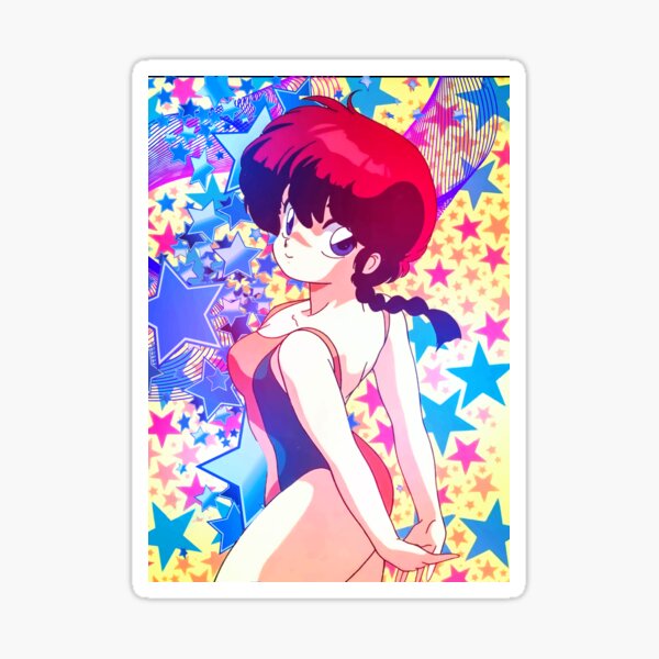 Item preview, Ranma-chan beach swimsuit classic anime girl designed and sold by SyanArt.
