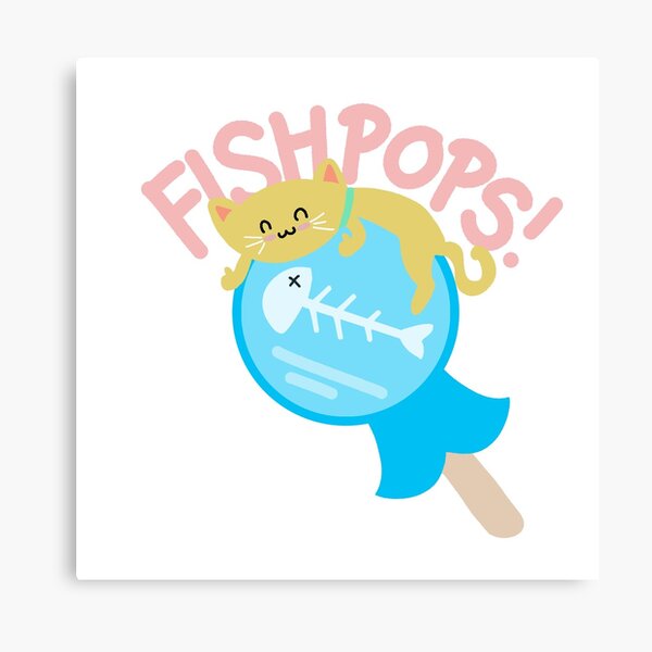 Fishpops! Canvas Print