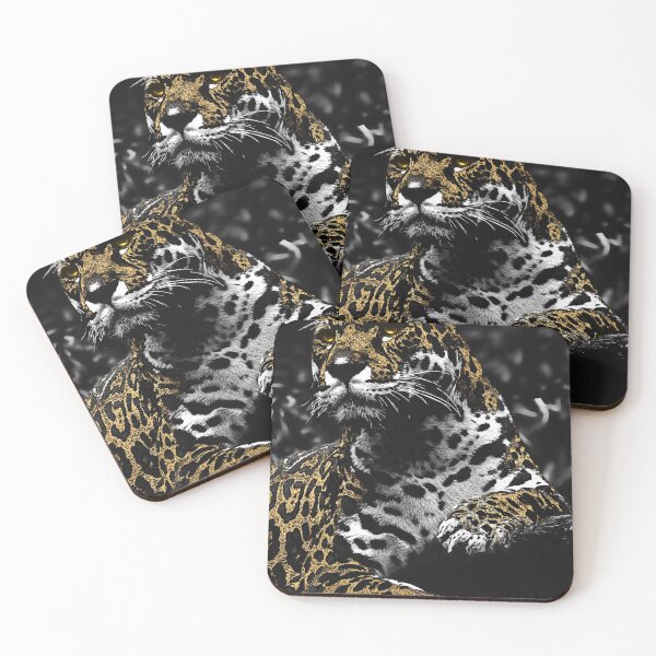 Item preview, Gold Leopard jungle designed and sold by SyanArt.