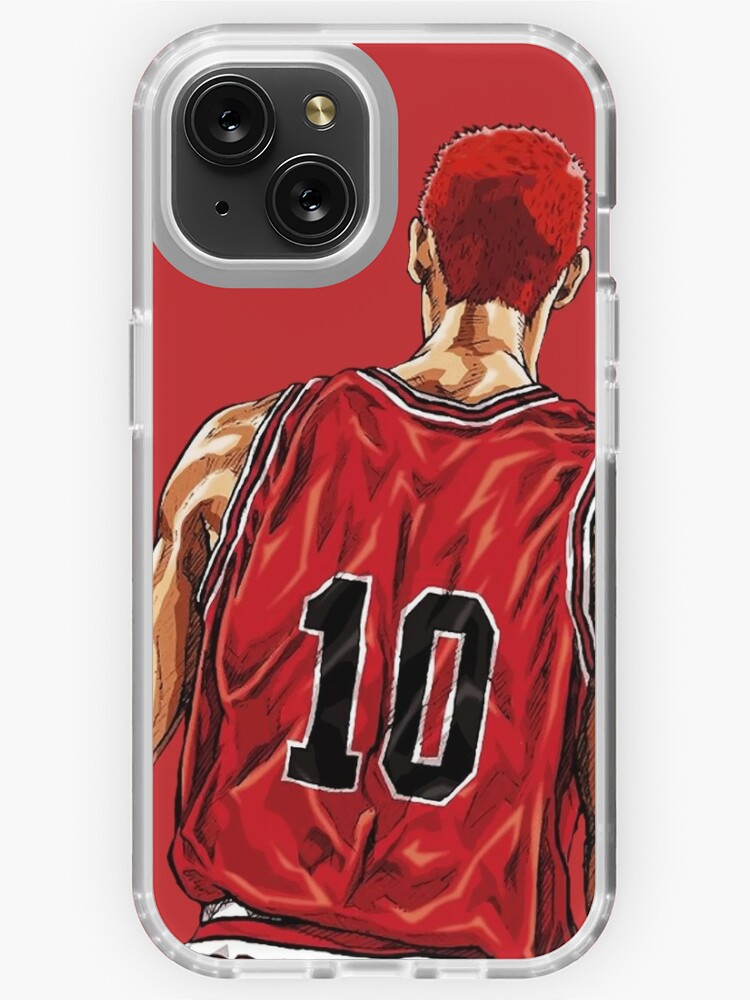 Sakuragi Slam Dunk Liquid Glass Drop-proof iPhone Case