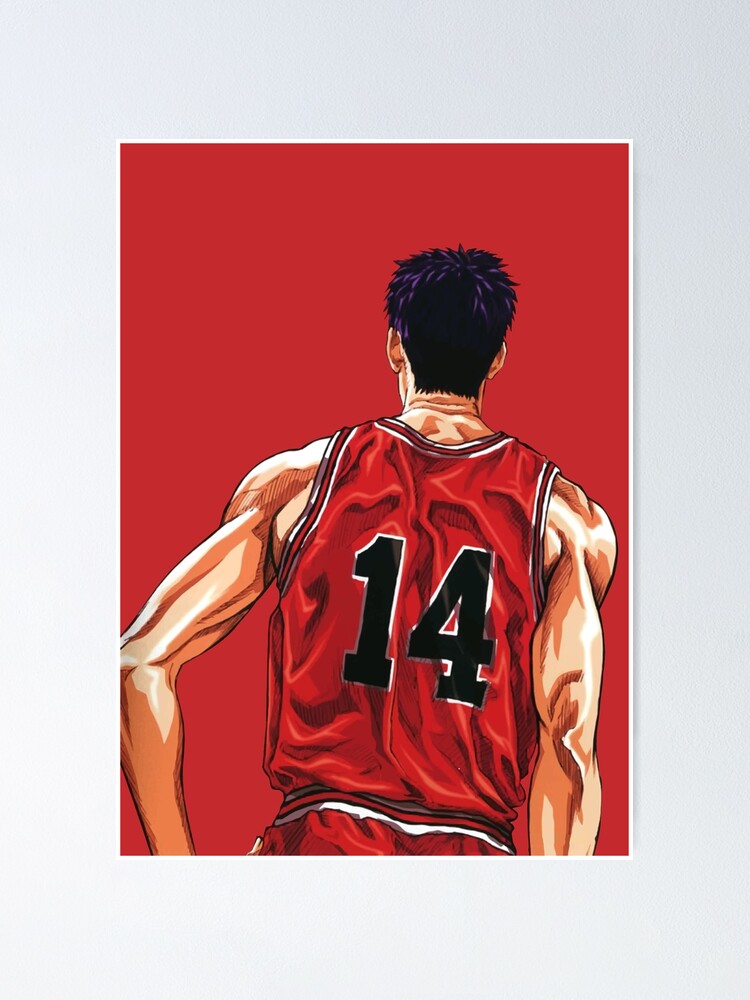 Slam Dunk Mitsui Hisashi Poster By Syanart Redbubble