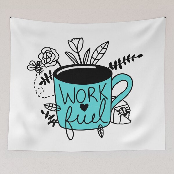 Item preview, Work Fuel (un-coloured) designed and sold by Sketchbrooke.