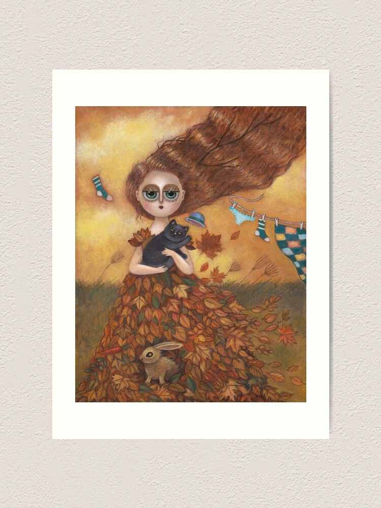 Alternate view of Windy Day Art Print