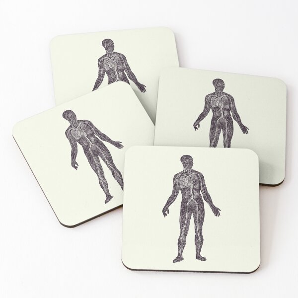 Item preview, Lymphatic and Circulatory System - Vintage Anatomy 2 designed and sold by VAposters.