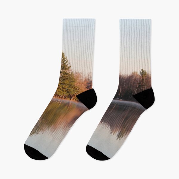 Item preview, Morning Mist over the Lake designed and sold by Susie Kramer.