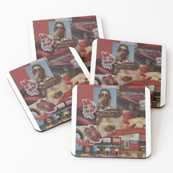Item preview, retro red collage  designed and sold by maeveh7.