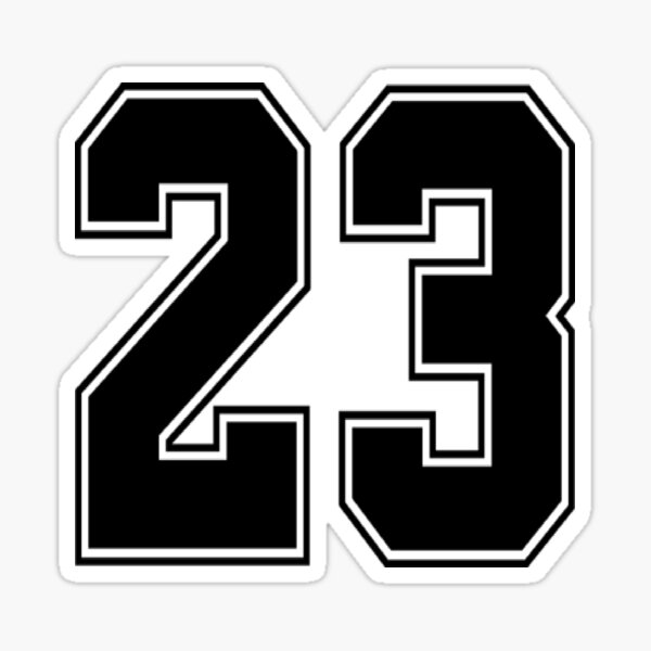 23 jersey number