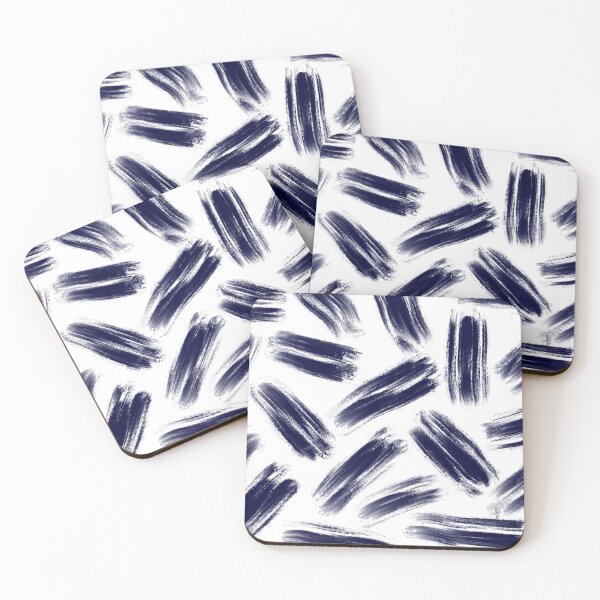 Item preview, Brush Stroke - Navy designed and sold by Ellanadoesart.