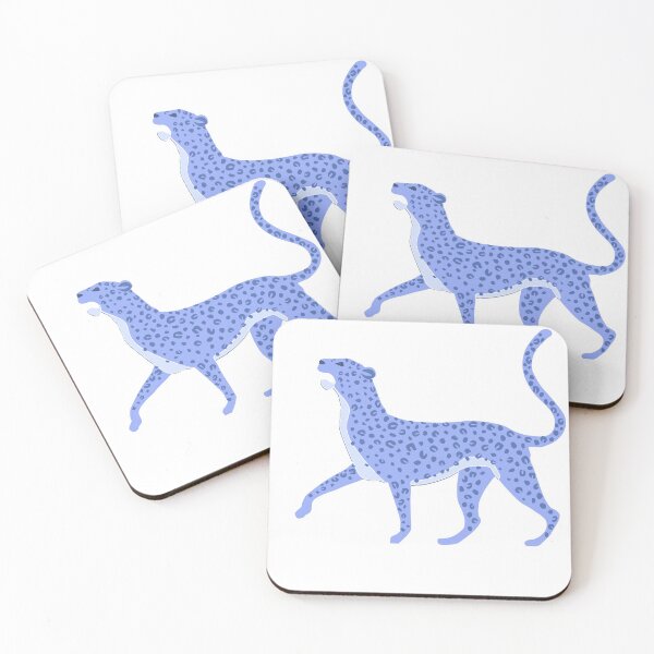 Item preview, Blue Leopard Drawing designed and sold by sydneyurban.