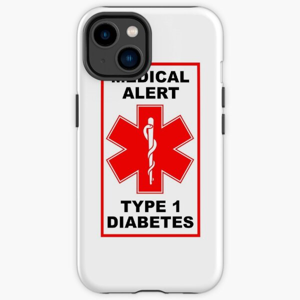 Medical Alert Type 1 Diabetes Diabetic Driver Alert Awareness Red