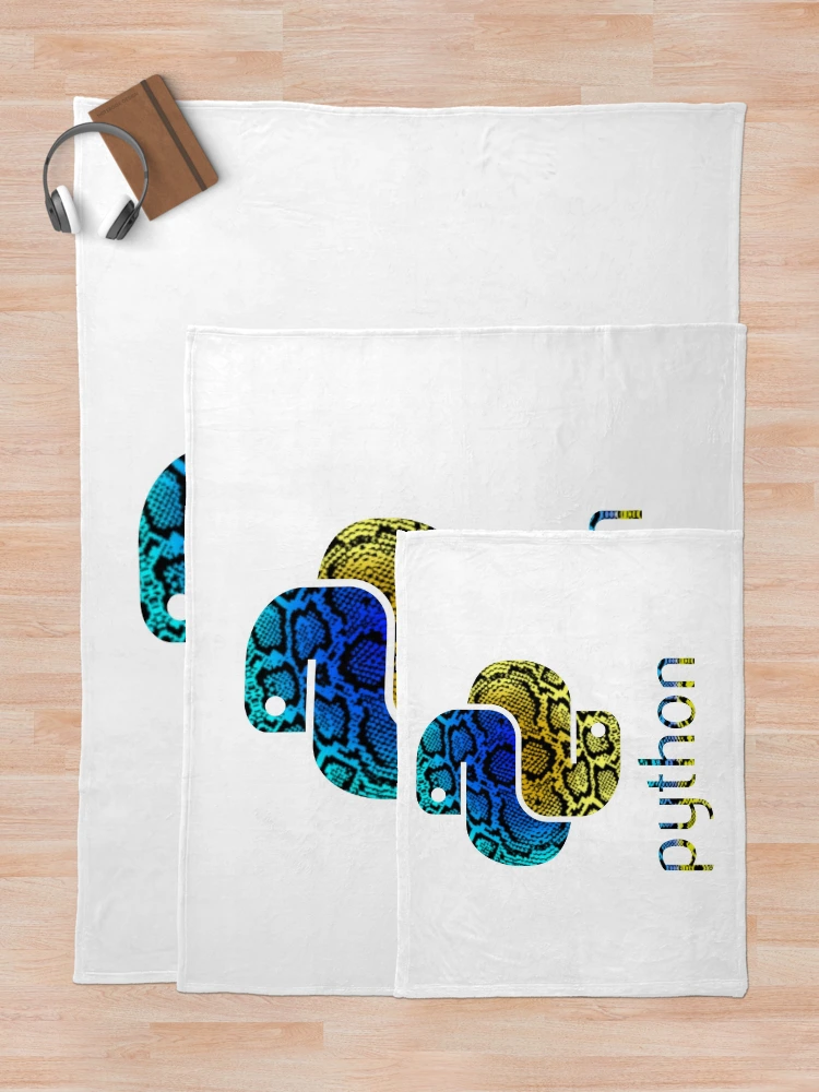 Thumbnail 5 of 6, Throw Blanket, python designed and sold by MAIRACARDOSO.