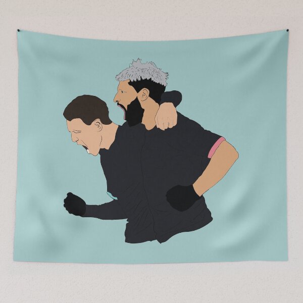 Item preview, Phil Foden Sergio Aguero MCFC designed and sold by Hevding.