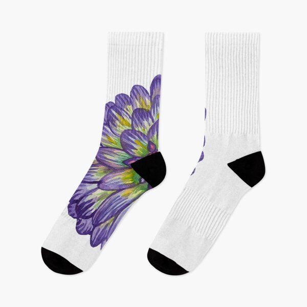 Item preview, Violet dahlia flower designed and sold by susserain.