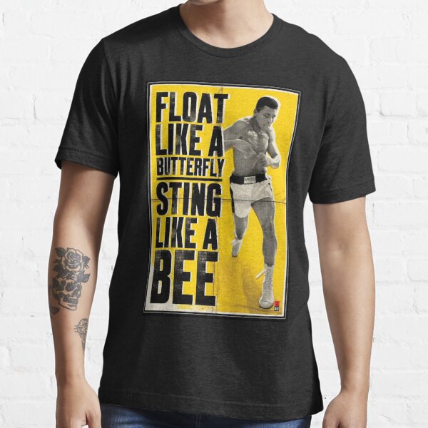 Float Like A Butterfly Quote Parody Sarcastic Fat Man Sting T Shirt By Trendo Redbubble