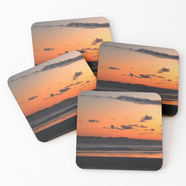 Item preview, SWIRISSIMA 4 Essaouira Morocco view Mogador island sunset yellow orange beach port boat ocean sea designed and sold by dragonemma.