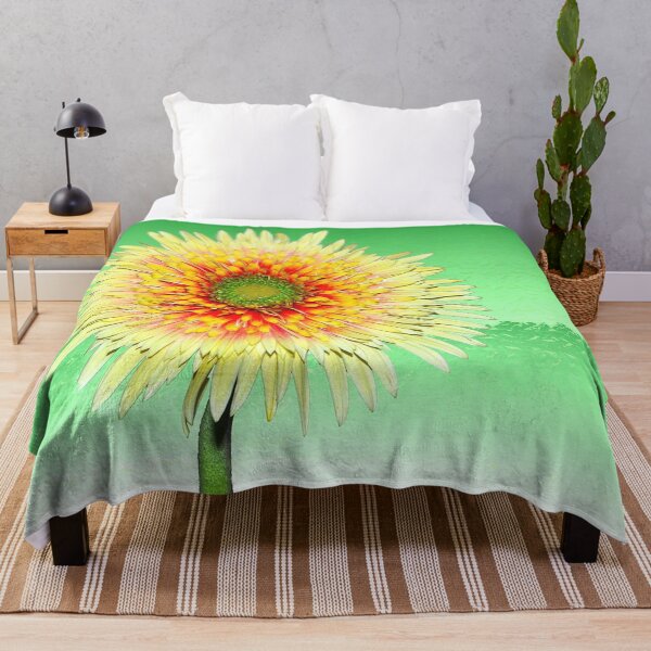 Item preview, Gerbera On Green designed and sold by Margaret Stevens.