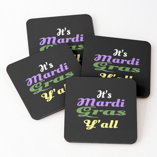 Item preview, It's Mardi Gras Y'all graphic designed and sold by RedmonsDesigns.