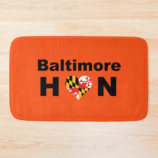 Item preview, Baltimore Hon Maryland Flag Heart I Love Honey designed and sold by Draculaura2009.