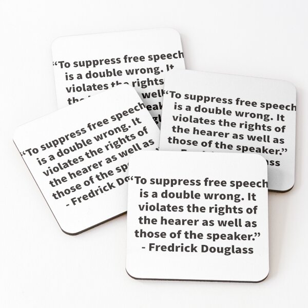 Item preview, Fredrick Douglass on Free Speech designed and sold by Yviemakes.