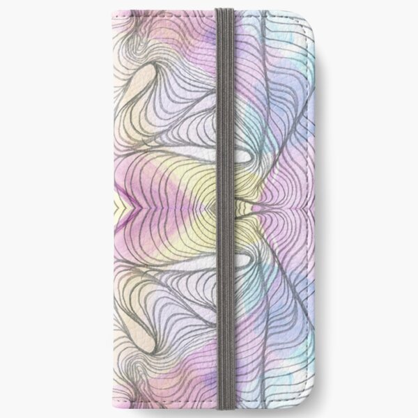 Flower Vortex iPhone Wallet