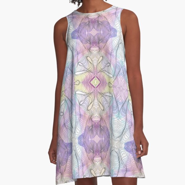 Flower A-Line Dress
