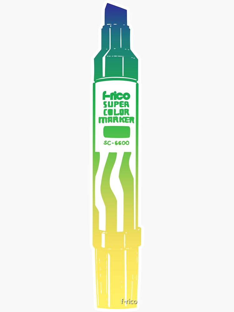 Marker Pen with Gradient by f-rico by f-rico