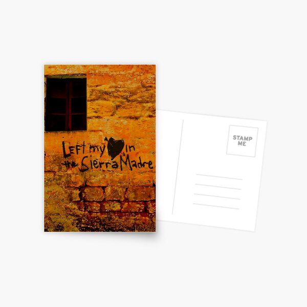 Fallout New Vegas: Dead Money Graffiti Postcard