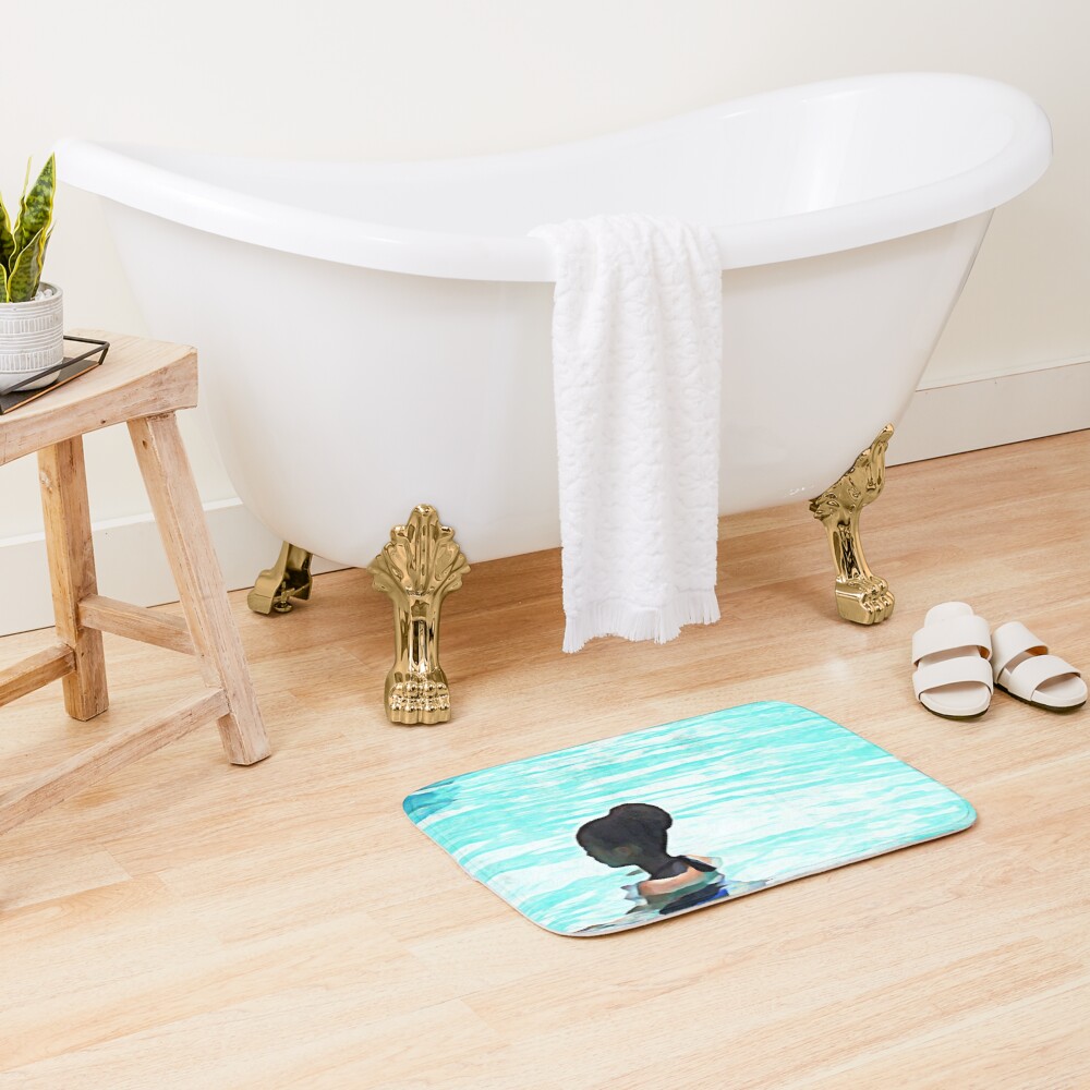 Item preview, Bath Mat designed and sold by rootcompass.