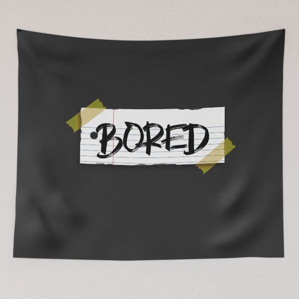 Item preview, BORED Classroom Ripped Note designed and sold by WorldofWendy.