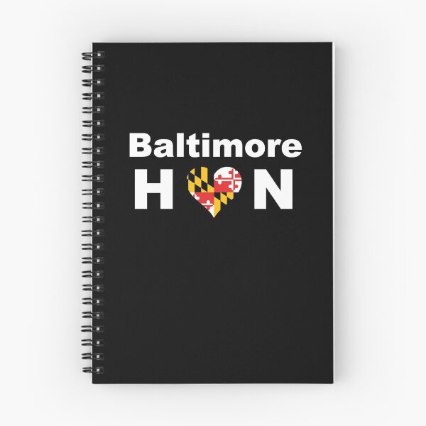 Item preview, Baltimore Hon Maryland Flag Heart I Love Baltimore designed and sold by Draculaura2009.