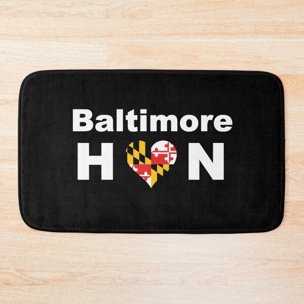 Item preview, Baltimore Hon Maryland Flag Heart I Love Baltimore designed and sold by Draculaura2009.