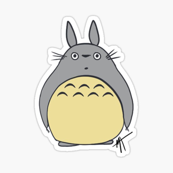 Baby Totoro Stickers | Redbubble