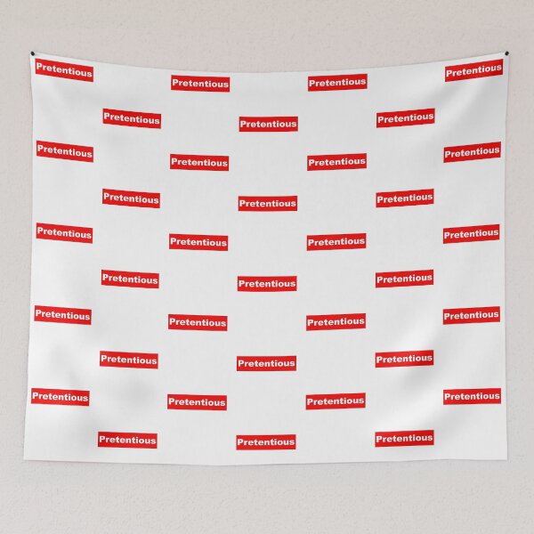 Item preview, Pretentious Design Meme Red Rectangle Meme designed and sold by Draculaura2009.