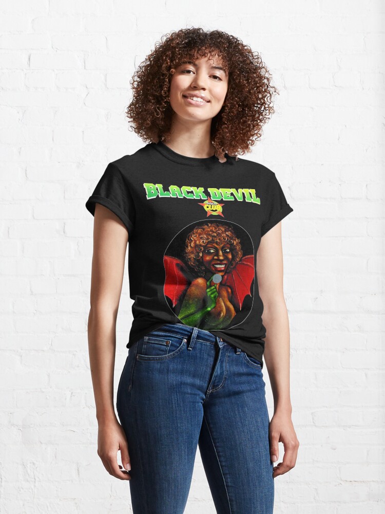 Alternate view of Black Devil Disco Club Classic T-Shirt