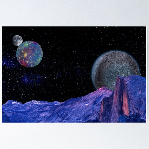 Item preview, Planets above Yosemite designed and sold by Aria Winchester Designs.