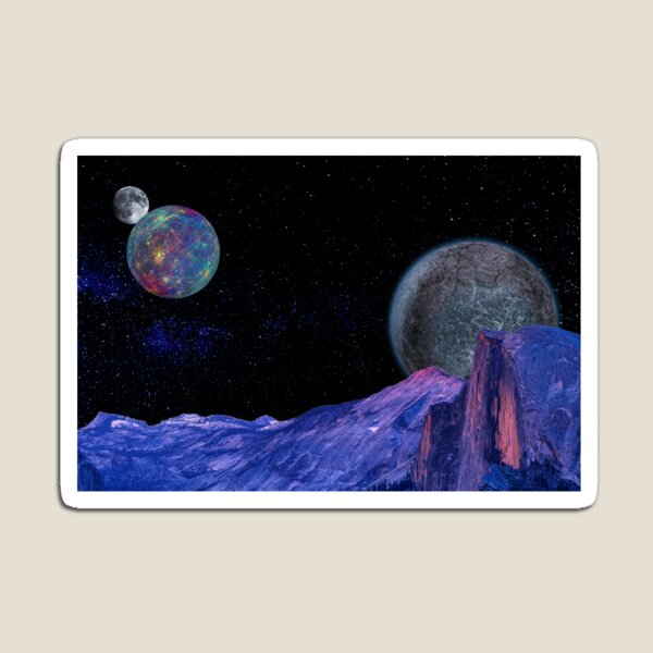 Item preview, Planets above Yosemite designed and sold by Aria Winchester Designs.