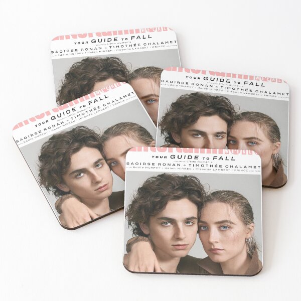 Item preview, Timothee Chalamet x Saoirse Ronan Magazine designed and sold by Retrop0lis.