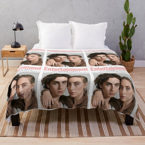 Item preview, Timothee Chalamet x Saoirse Ronan Magazine designed and sold by Retrop0lis.