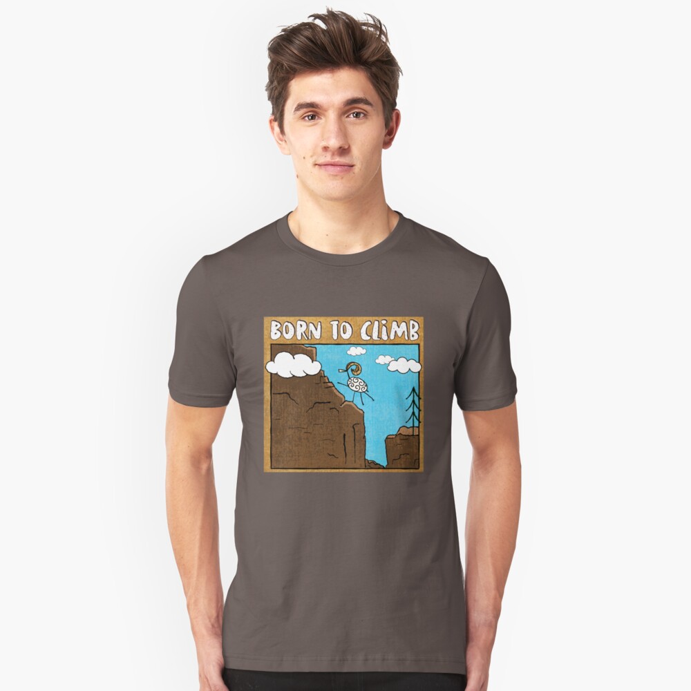Born To Climb! Slim Fit T-Shirt