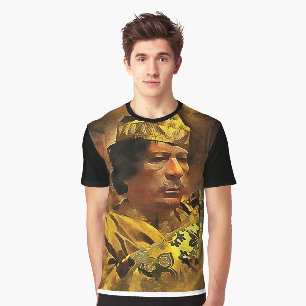 gaddafi duck t shirt