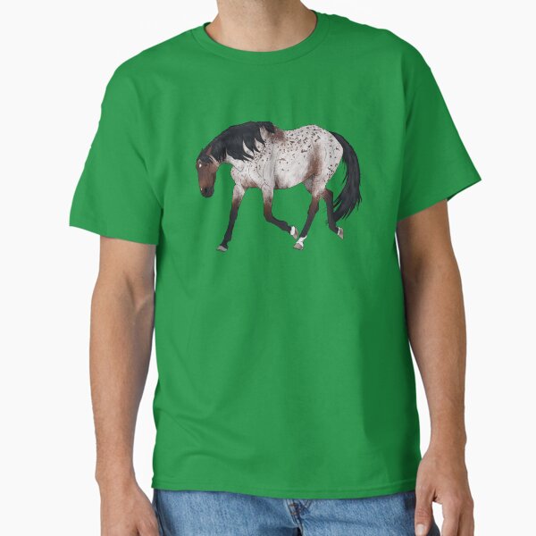Aperçu de l'œuvre Mustang 4 bouleversé: Roan de la baie marqué créée et vendue par LuxeHurricane.