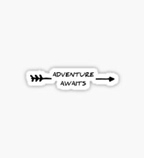 Adventure Awaits Sticker