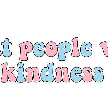 Treat People with Kindness Sticker – Jenn & Co.