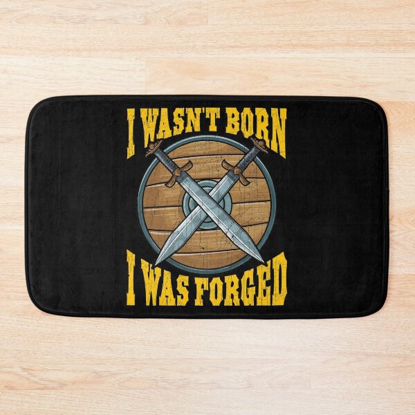 Item preview, Funny I Wasn't Born I Was Forged Viking Warrior designed and sold by perfectpresents.