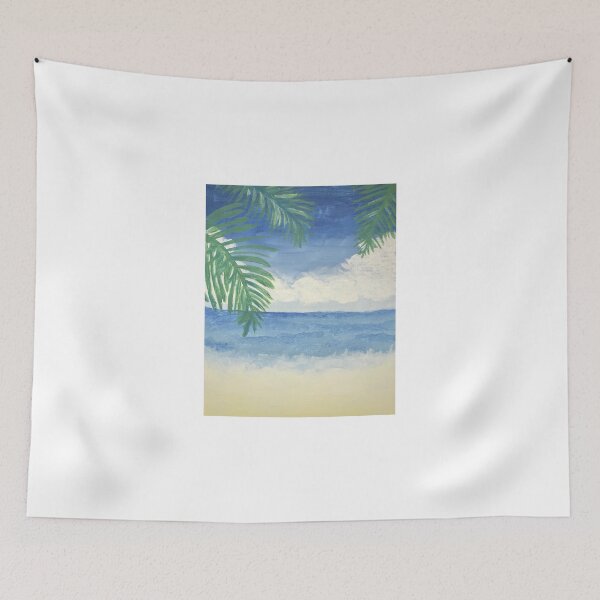 Item preview, Beach day light wash palm trees designed and sold by kp3434.