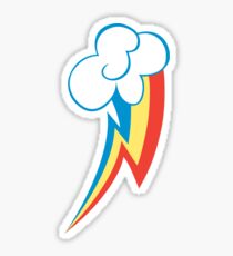 Rainbow Dash Cutie Mark Sticker