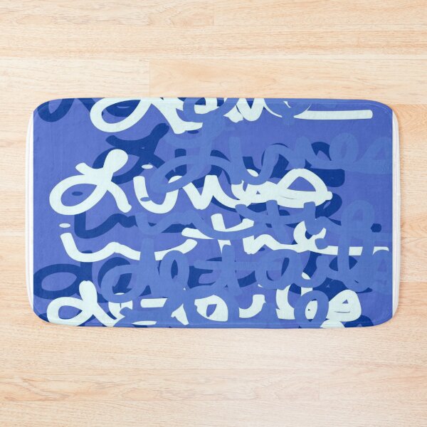 Item preview, Love All Day Blue designed and sold by rootcompass.